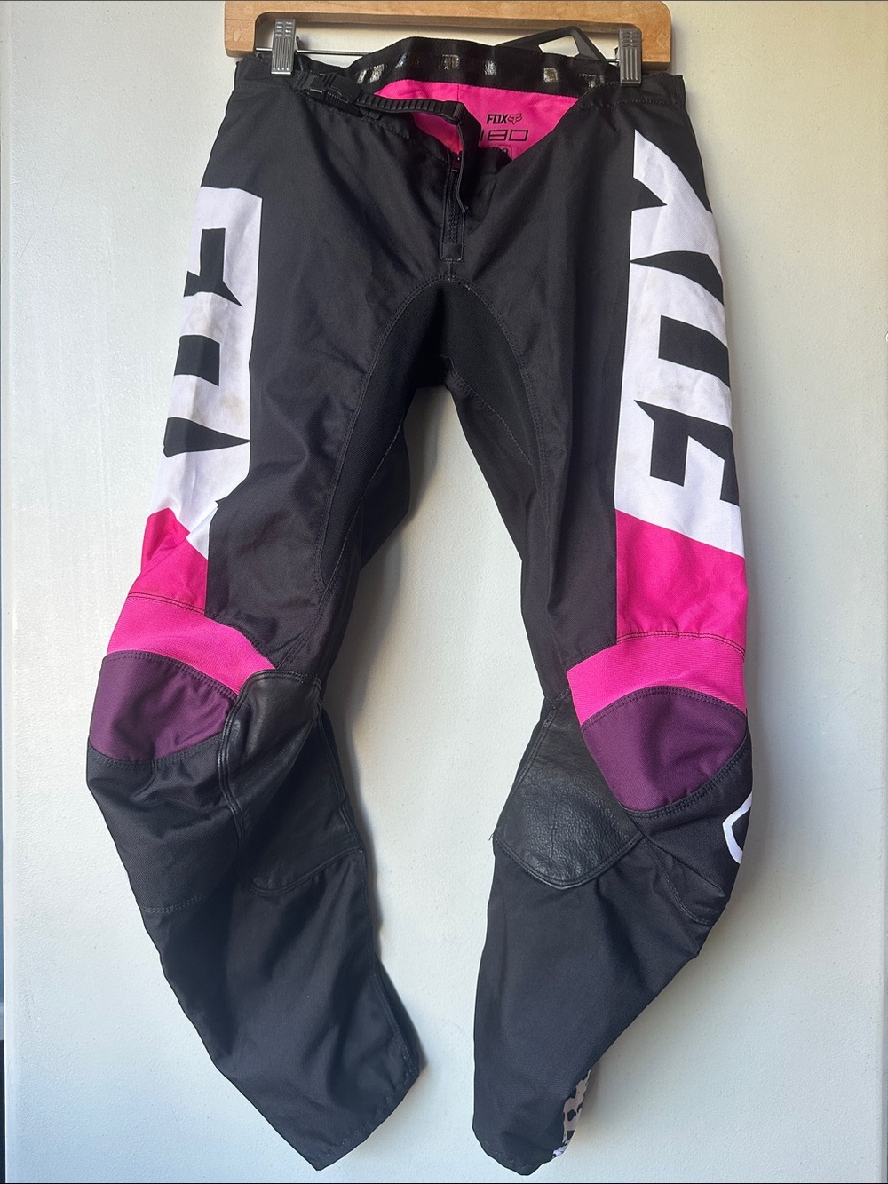 Fox Black Pink Purple Women’s Motocross Jeans